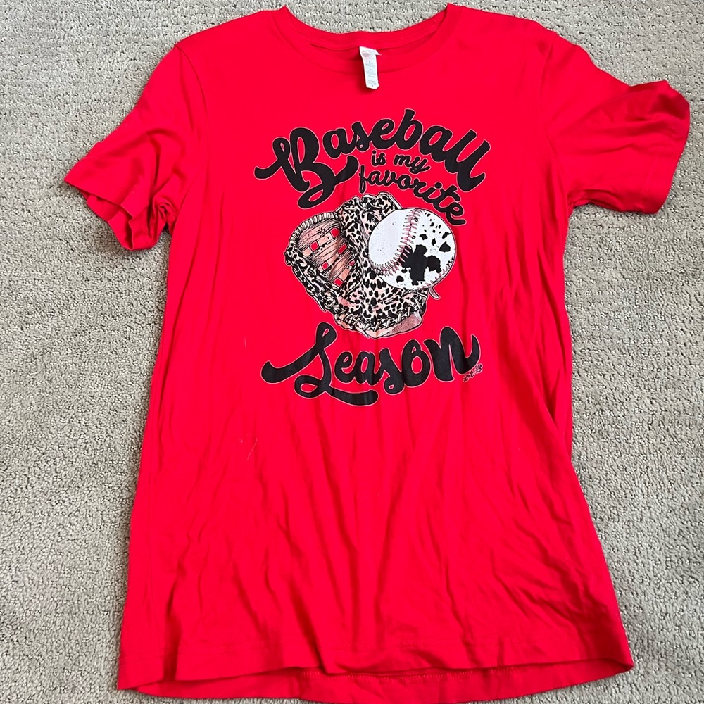 Canvas- Baseball T-shirt